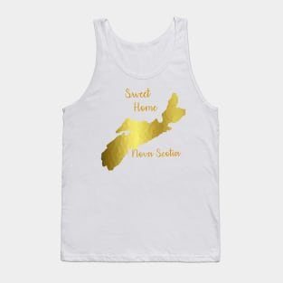 SWEET Home Nova Scotia Gold Tank Top